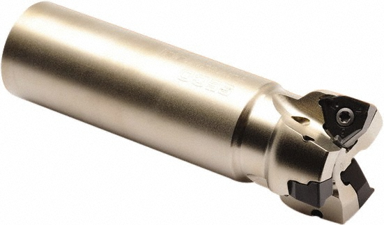 Seco Indexable Square-Shoulder End Mill: R217.96-1225.RE-04-4A, 25 mm Cut Dia, 4 mm Max Depth of Cut, M12 Modular Connection Shank - 02768365