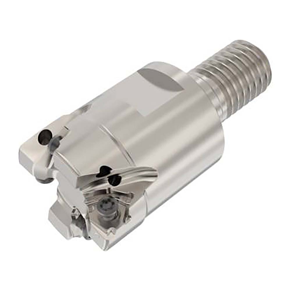Seco Indexable Square-Shoulder End Mill: R217.96-1225.RE-04-4A, 25 mm Cut Dia, 4 mm Max Depth of Cut, M12 Modular Connection Shank - 02768365