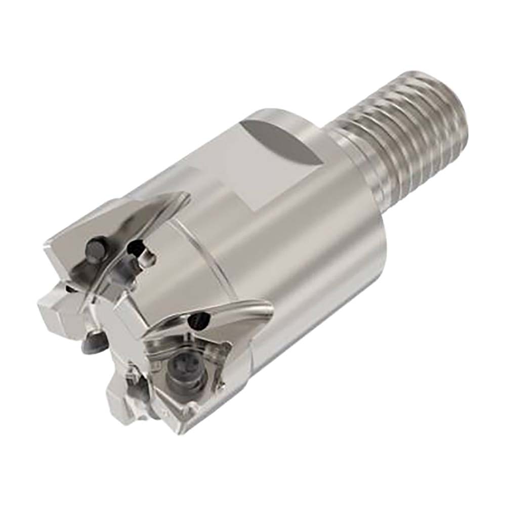 Seco Indexable Square-Shoulder End Mill: R217.96-1225.RE-04-4A, 25 mm Cut Dia, 4 mm Max Depth of Cut, M12 Modular Connection Shank - 02768365