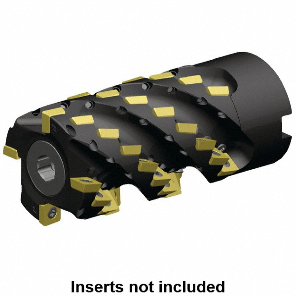 Kennametal 80mm Cut Dia, 32mm Arbor Hole Dia, 110mm Max Depth, Indexable Square-Shoulder Face Mill - 5673236