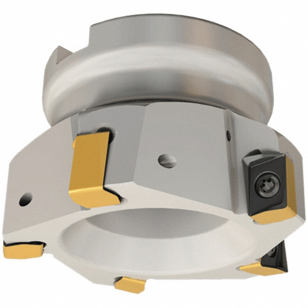 Walter 50mm Cut Dia, 22mm Arbor Hole Dia, Indexable Square-Shoulder Face Mill - 7454299