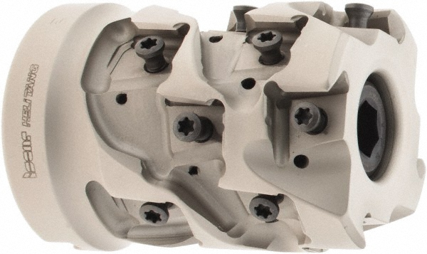 Iscar 2-1/2" Cut Dia, 1" Arbor Hole Dia, 2.32" Max Depth, Indexable Square-Shoulder Face Mill - 3105095
