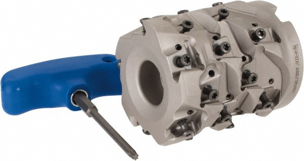 Iscar 2-1/2" Cut Dia, 1" Arbor Hole Dia, 2.32" Max Depth, Indexable Square-Shoulder Face Mill - 3105095