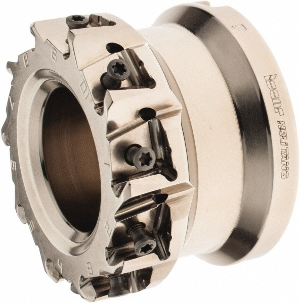 Iscar 2-1/2" Cut Dia, 1" Arbor Hole Dia, 2.32" Max Depth, Indexable Square-Shoulder Face Mill - 3105095