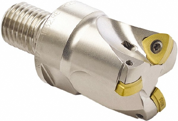 LMT Indexable High-Feed End Mill: ECPV0935MMM16, 35.00 mm Cut Dia, Modular Connection Shank - 1025037
