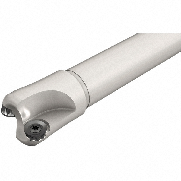 Iscar Indexable Square-Shoulder End Mill: ERCM D32-C25-CP12, 32 mm Cut Dia, 6 mm Max Depth of Cut, 25 mm Dia Cylindrical Shank - 3101343
