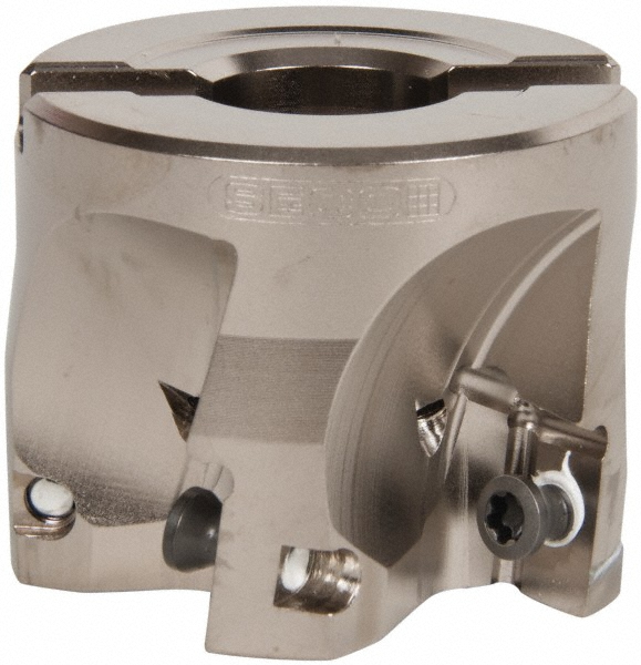 Seco Indexable Square-Shoulder Face Mill:  R220.69-02.50-18-6AN,  2-1/2'' Cut Dia,  0.7500" Arbor Hole Dia,  0.6690" Max Cutting Depth - 02694981