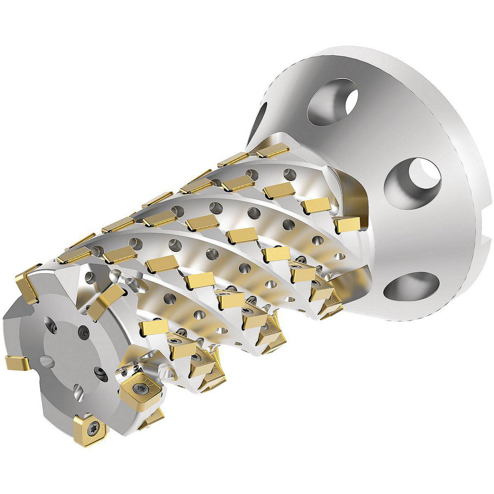 Kennametal 2" Cut Dia, 4-5/8" Arbor Hole Dia, 4.2236" Max Depth, Indexable Square-Shoulder Face Mill - 6366567