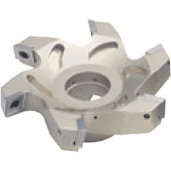 Tungaloy 63mm Cut Dia, 22mm Arbor Hole Dia, 8mm Max Depth, Indexable Square-Shoulder Face Mill - 6822434