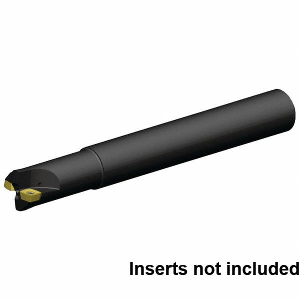 LMT Indexable High-Feed End Mill: ECPV091.25X210X1.25, Cylindrical Shank - 9089017