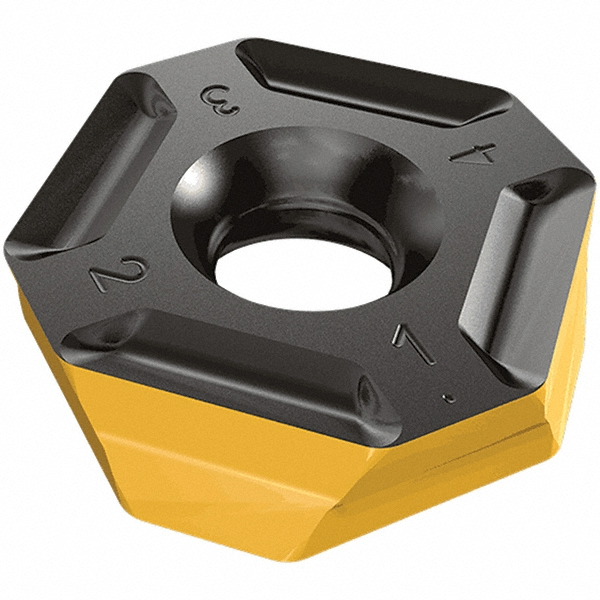 Iscar 4.37" Cut Dia, 1-1/2" Arbor Hole, 0.18" Max Depth of Cut, 50° Indexable Chamfer & Angle Face Mill - 3106551