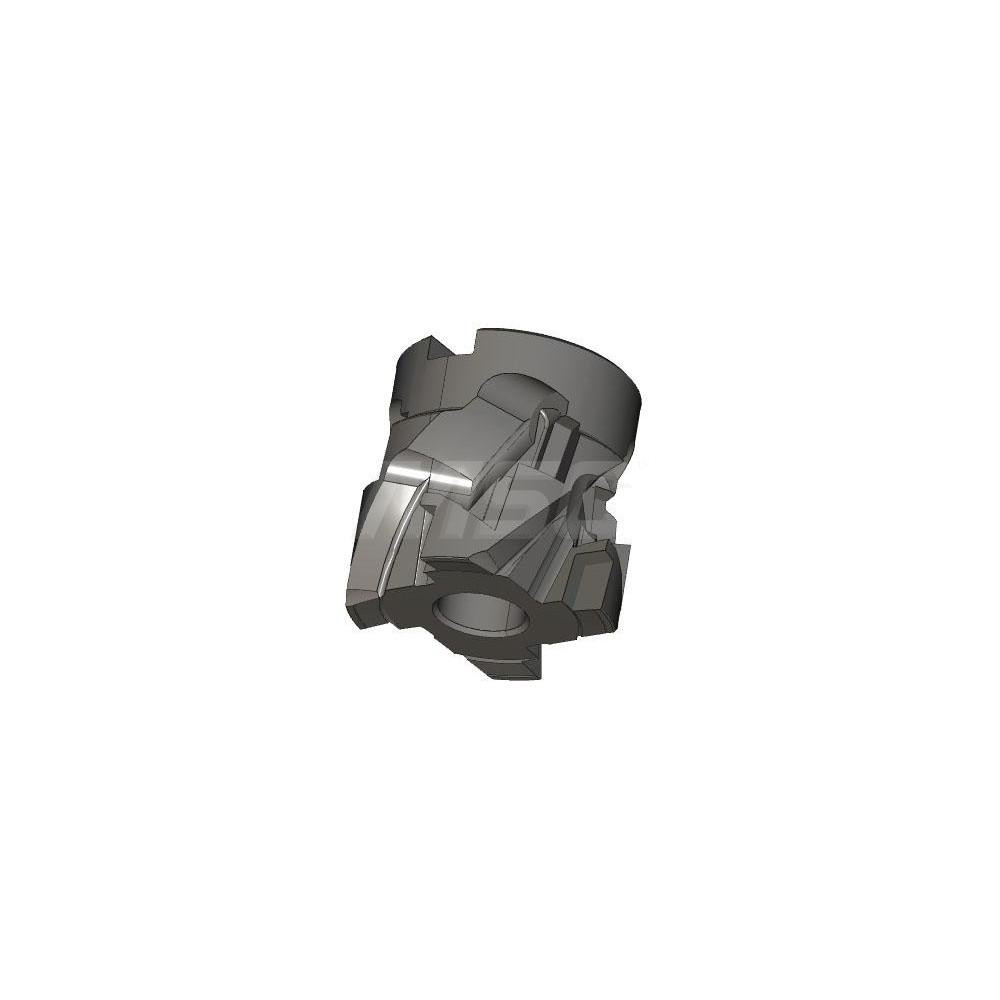 Iscar 63mm Cut Dia, 27mm Arbor Hole Dia, 69mm Max Depth, Indexable Square-Shoulder Face Mill - 3106220