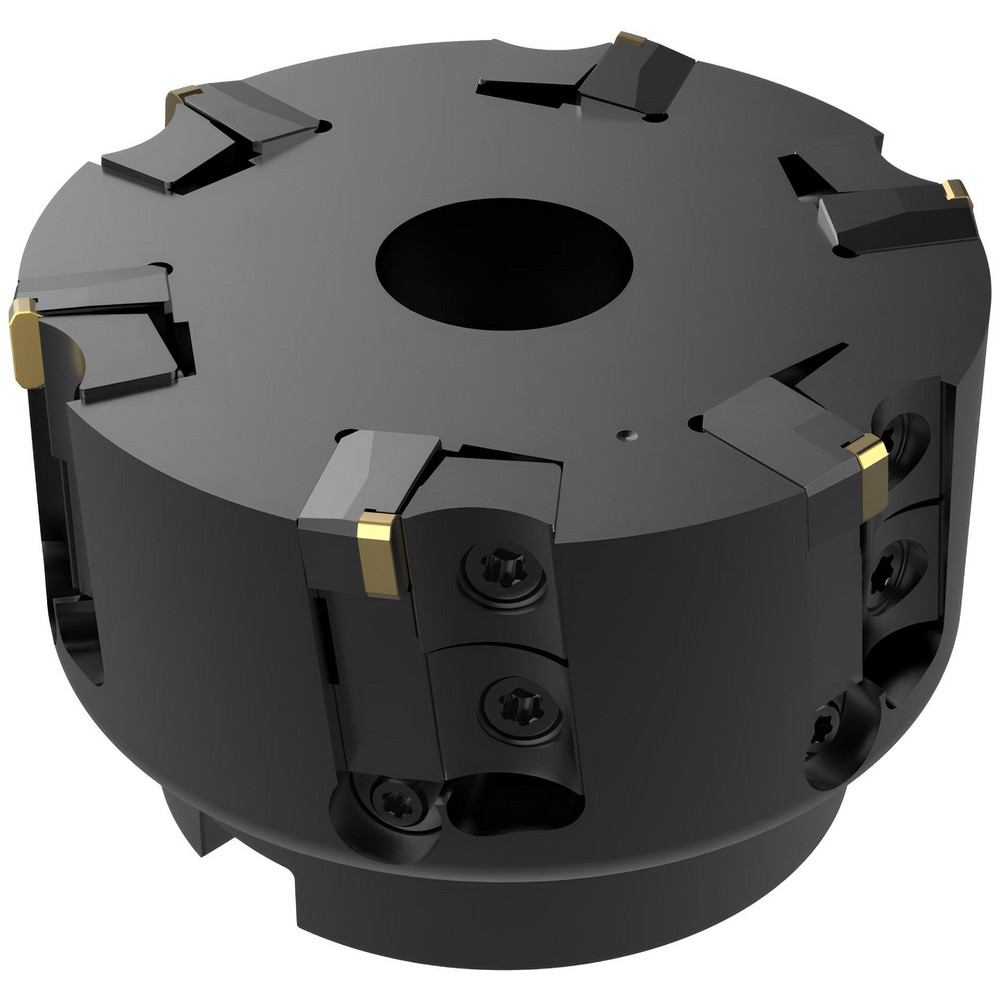 Seco 80mm Cut Dia, 27mm Arbor Hole Dia, 14mm Max Depth, Indexable Square-Shoulder Face Mill - 00063812