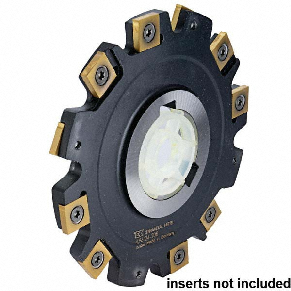 Kennametal Indexable Slotting Cutter: 16.00 mm Cutting Width, 250.00 mm Cutter Dia, Arbor Connection, 89.87 mm Depth of Cut, 89.87 mm Depth of Cut, Neutral - 2443503