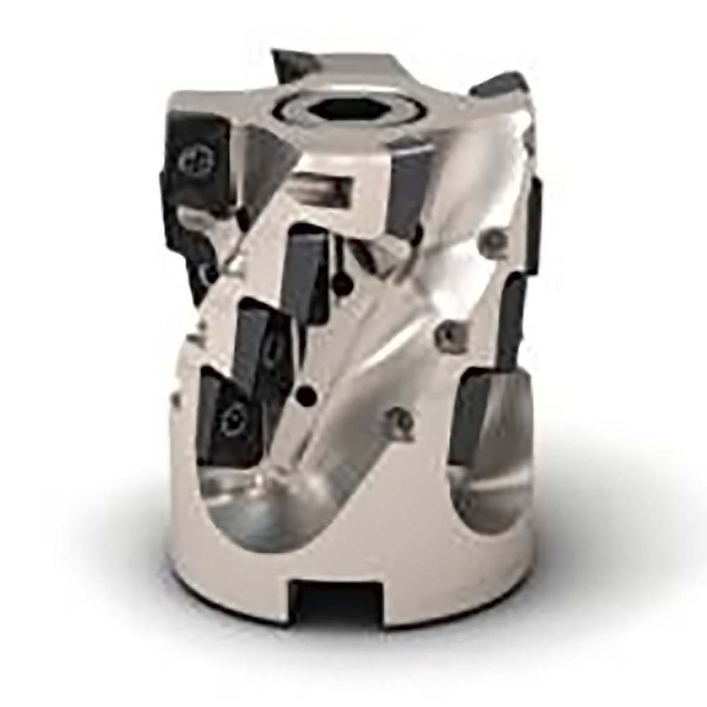 OSG 3" Cut Dia, 1" Arbor Hole Dia, 2.48" Max Depth, Indexable Square-Shoulder Face Mill - 7800808