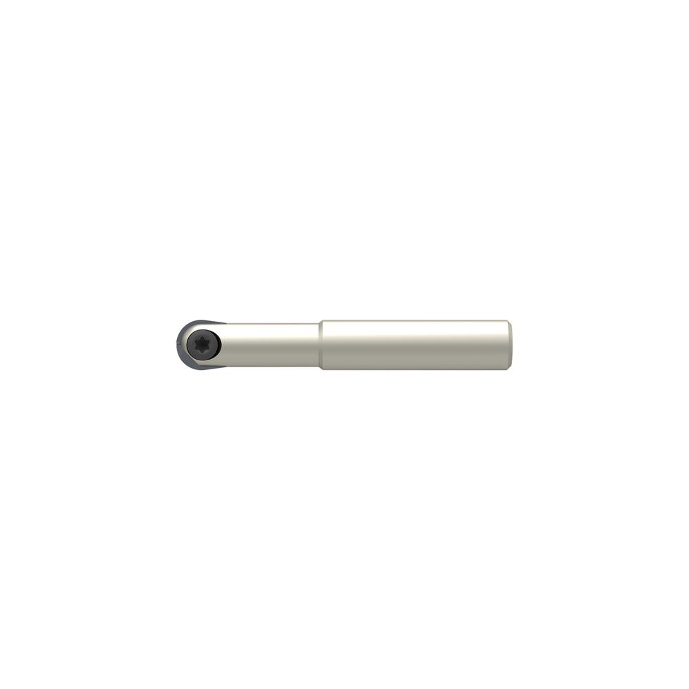 Ceratizit Indexable Ball Nose End Mill: 12 mm Cut Dia, Solid Carbide, 120 mm OAL - 56101122