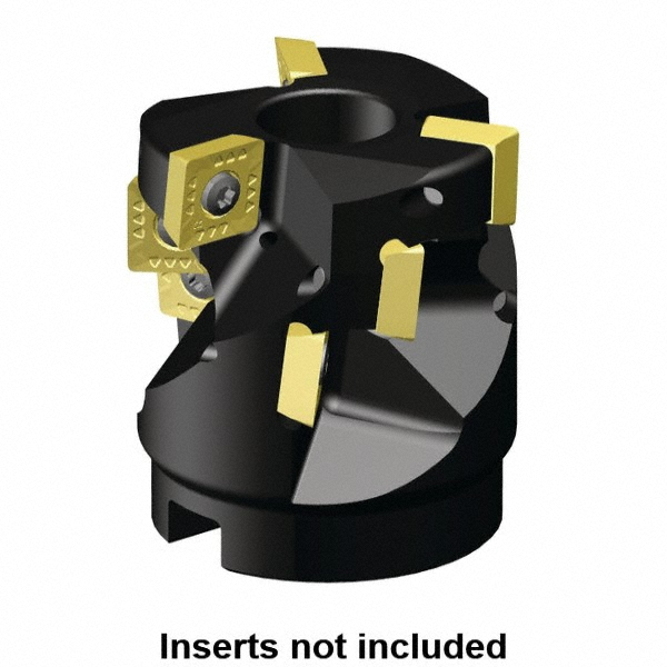 Kennametal 50mm Cut Dia, 22mm Arbor Hole Dia, 32.36mm Max Depth, Indexable Square-Shoulder Face Mill - 2400693