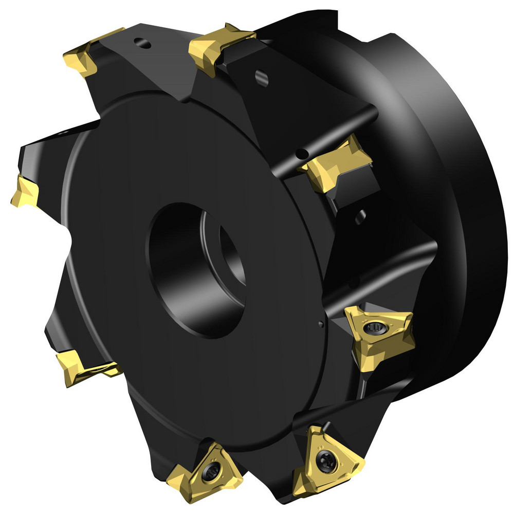 Kennametal 100mm Cut Dia, 32mm Arbor Hole Dia, 8mm Max Depth, Indexable Square-Shoulder Face Mill - 1777658