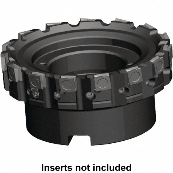 Kennametal 100mm Cut Dia, 32mm Arbor Hole Dia, 8mm Max Depth, Indexable Square-Shoulder Face Mill - 1777658