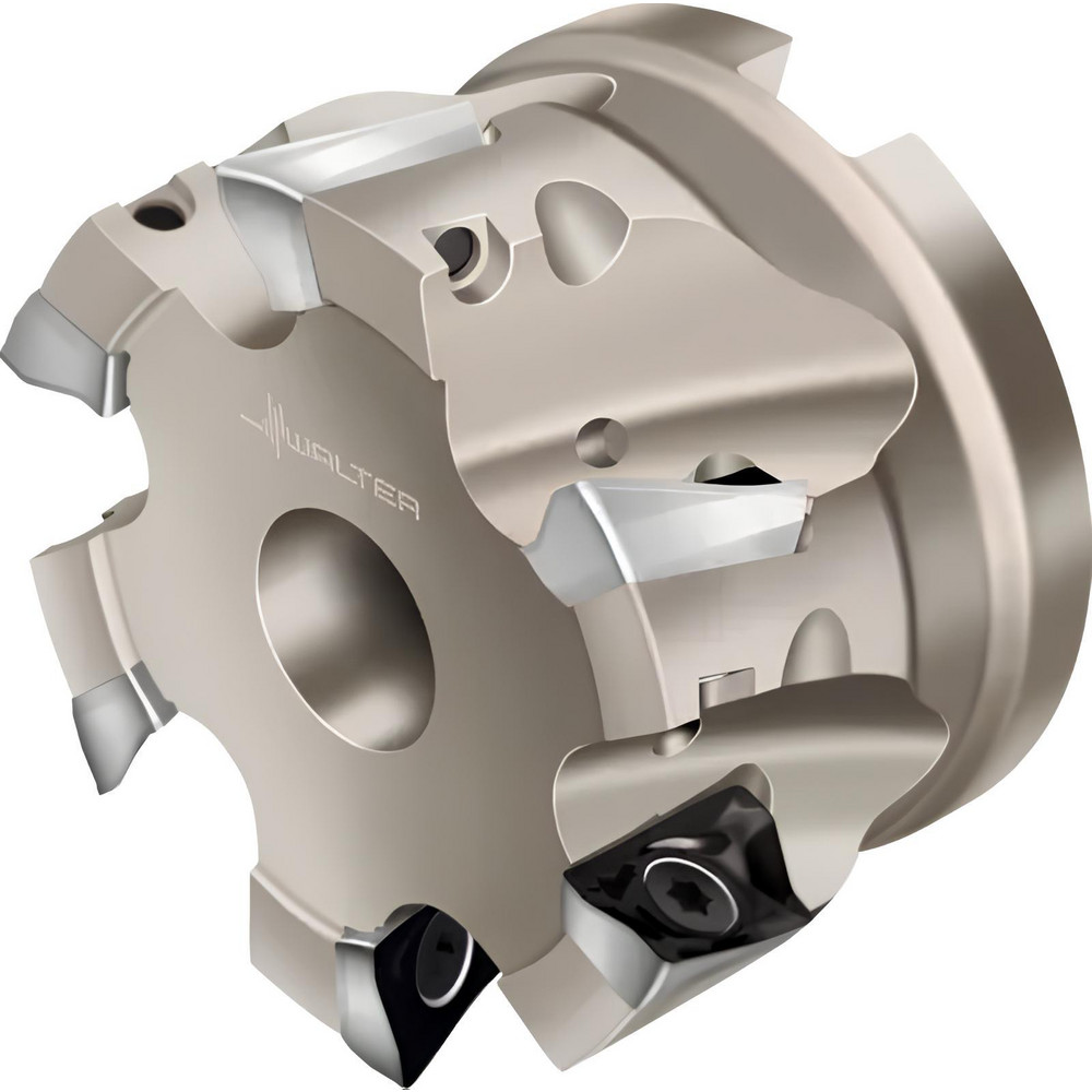 Iscar 50mm Cut Dia, 22mm Arbor Hole Dia, 44mm Max Depth, Indexable Square-Shoulder Face Mill - 3106411