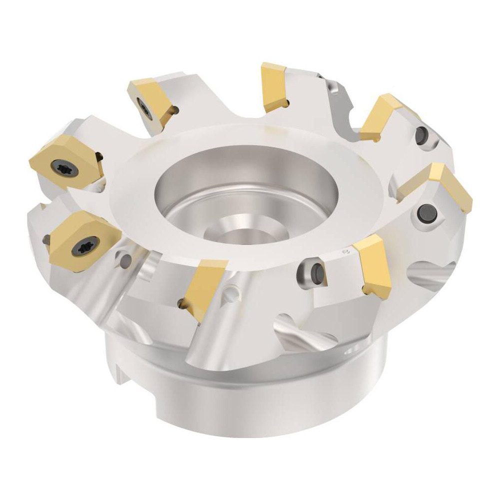 Seco Indexable Chamfer & Angle Face Mills; Minimum Cutting Dia (Decimal Inch): 6.2990; Maximum Cutting Dia (Decimal Inch): 6.7720; Maximum Depth of Cut (Decimal Inch): 0.2360; Arbor Hole Dia (mm): 2.00; Arbor Hole Dia (Inch): 2; Lead Angle: 45; Compatible Insert Size Code: SE.X1204 - 02449820