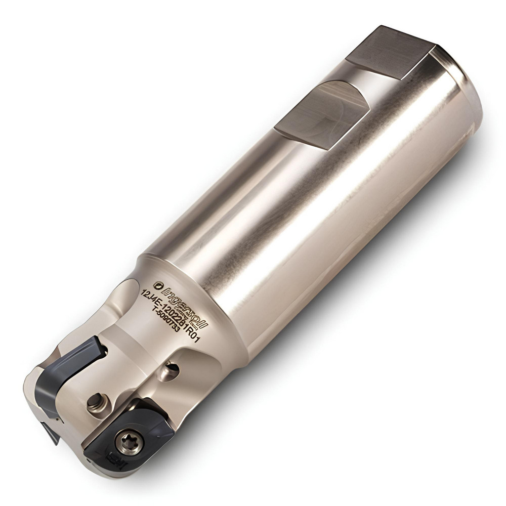 Iscar Indexable Square-Shoulder End Mill: HM90E90AD-D1.5-4-W1.25, 1-1/2" Cut Dia, 0.56" Max Depth of Cut, 1-1/4" Dia Weldon Flat Shank - 3101881