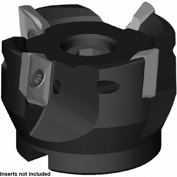 Kennametal 50mm Cut Dia, 22.01mm Arbor Hole Dia, 16mm Max Depth, Indexable Square-Shoulder Face Mill - 5672869