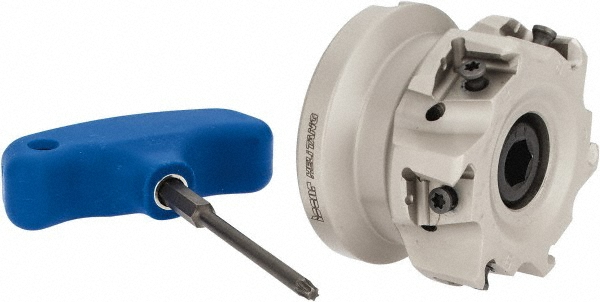 Iscar 2" Cut Dia, 3/4" Arbor Hole Dia, 0.492" Max Depth, Indexable Square-Shoulder Face Mill - 3105726