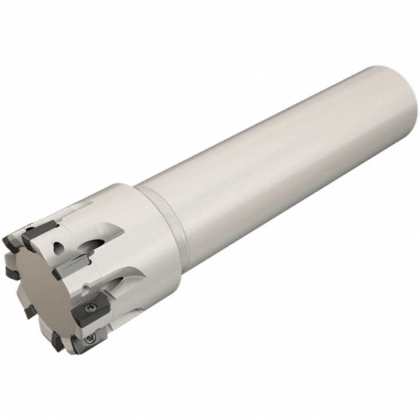 Iscar Indexable Square-Shoulder End Mill:  HPE90AND122C1207C,  Cylindrical Shank - 3103369