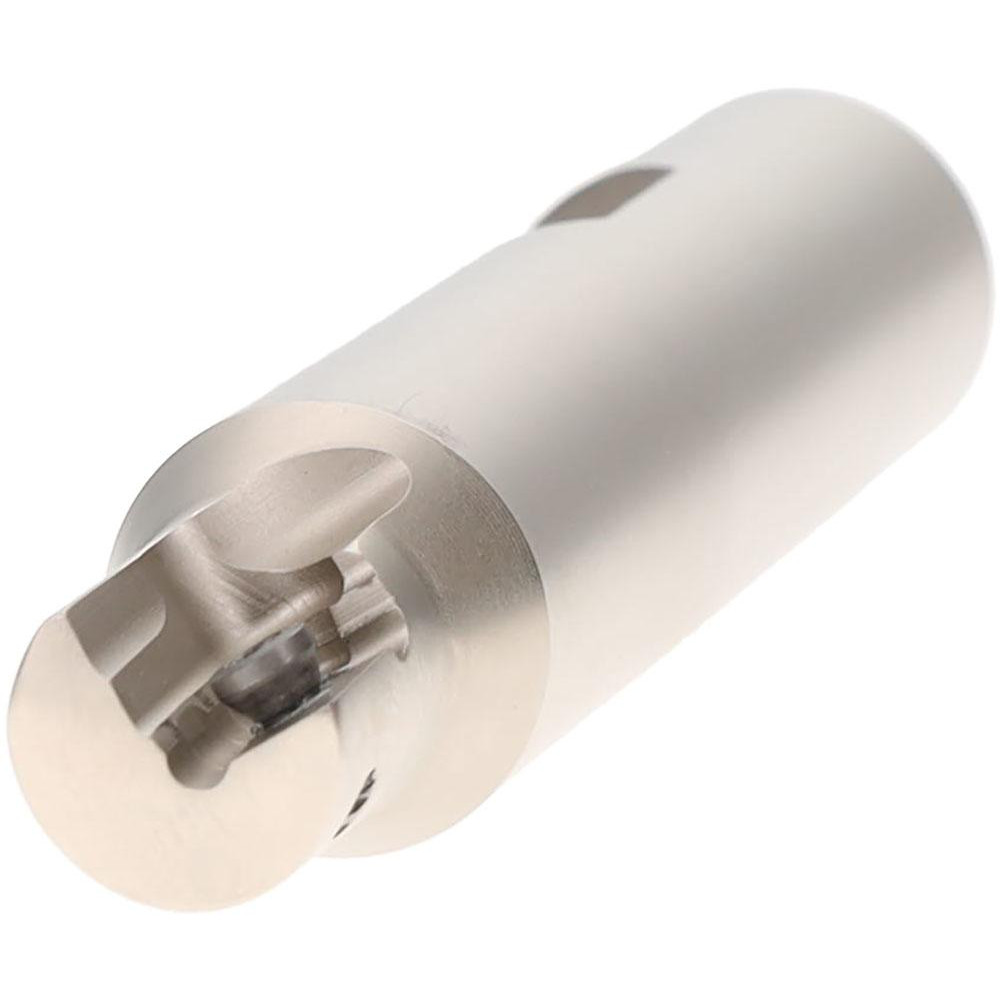Iscar Indexable Square-Shoulder End Mill: HM90 E90A-D.50-1-W.62, 1/2" Cut Dia, 0.394" Max Depth of Cut, 5/8" Dia Weldon Flat Shank - 3101944