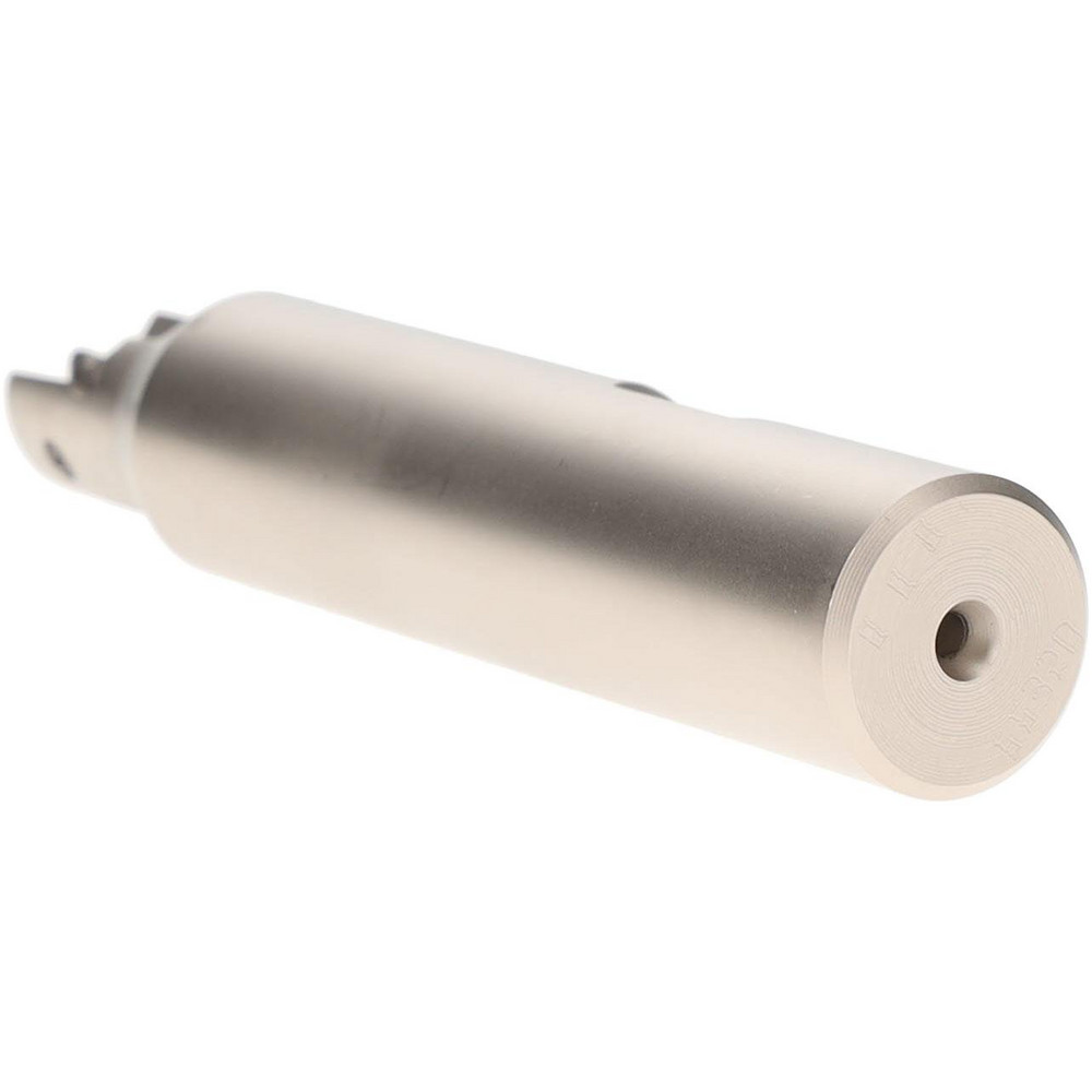 Iscar Indexable Square-Shoulder End Mill: HM90 E90A-D.50-1-W.62, 1/2" Cut Dia, 0.394" Max Depth of Cut, 5/8" Dia Weldon Flat Shank - 3101944