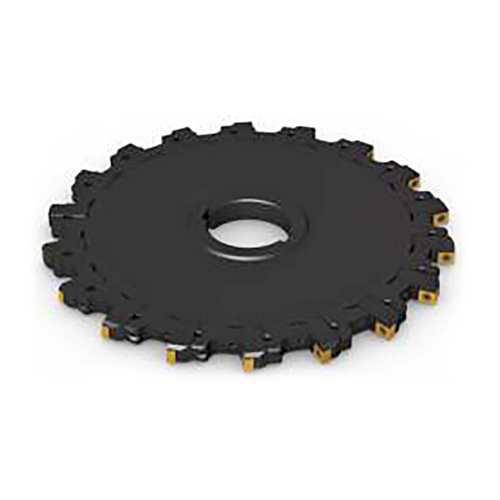 Seco Indexable Slotting Cutter: 0.1960" Cutting Width, 12.0000" Cutter Dia, Arbor Connection, 4.3900" Depth of Cut, 2.0000" Hole Dia, Neutral - 02740874