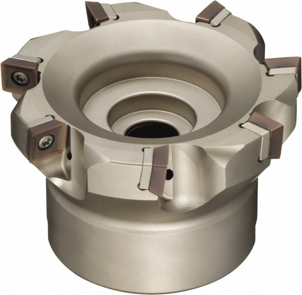 Kennametal 80mm Cut Dia, 32mm Arbor Hole Dia, 61.65mm Max Depth, Indexable Square-Shoulder Face Mill - 2400695