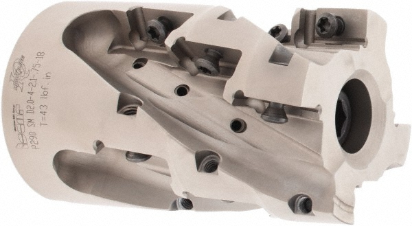 Iscar 50mm Cut Dia, 27mm Arbor Hole Dia, 71mm Max Depth, Indexable Square-Shoulder Face Mill - 3110784