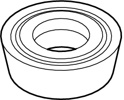 Iscar 2-1/2" Cut Dia, 1" Arbor Hole, 0.138" Max Depth of Cut, 45° Indexable Chamfer & Angle Face Mill - 3104590