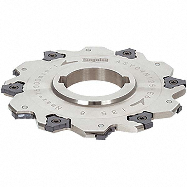 Sandvik Coromant Indexable Slotting Cutter: 3/32" Cutting Width, 6" Cutter Dia, Arbor Connection, 1.4252" Depth of Cut, Right Hand - 6657554