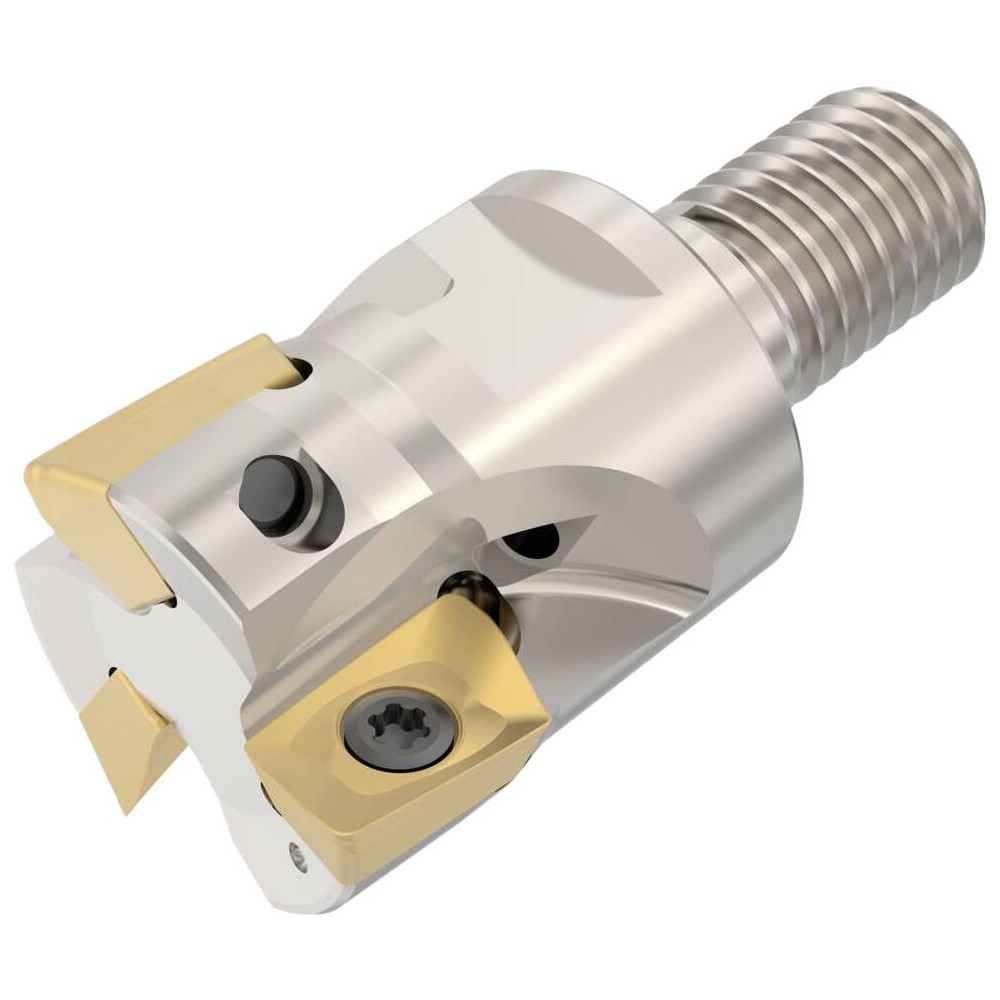 Seco Indexable Square-Shoulder End Mill: R217.69-1225.RE-12-3AN, 25 mm Cut Dia, 11 mm Max Depth of Cut, M12 Modular Connection Shank - 02676833
