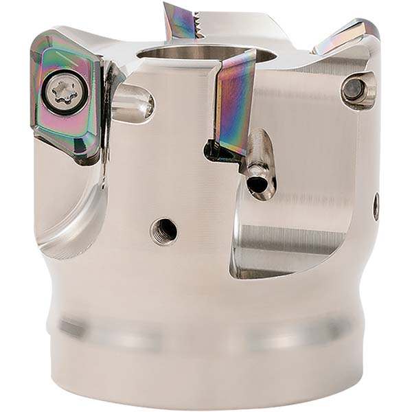 Kyocera Indexable Chamfer & Angle Face Mills; Minimum Cutting Dia (mm): 50.80; Minimum Cutting Dia (Decimal Inch): 2.0000; Minimum Cutting Dia (Inch): 2; Maximum Cutting Dia (Inch): 2; Maximum Cutting Dia (Decimal Inch): 2.0000; Maximum Depth of Cut (mm): 12.00 - THN08513