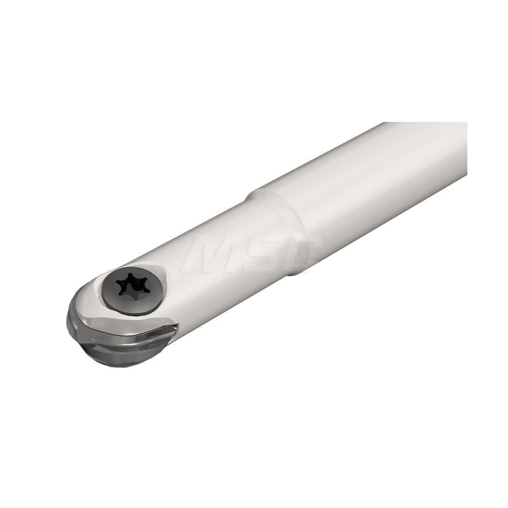 Ingersoll Cutting Tools Indexable Ball Nose End Mill: 0.375" Cut Dia, Solid Carbide, 1" OAL - 3031017