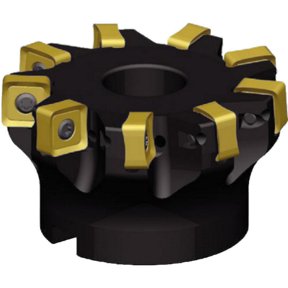 Walter 100mm Cut Dia, 32mm Arbor Hole Dia, Indexable Square-Shoulder Face Mill - 6583211
