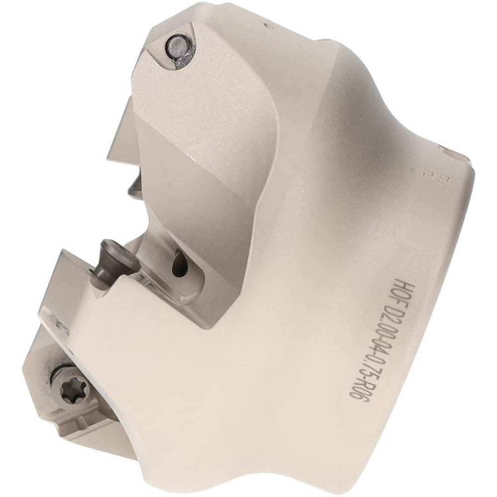 Iscar 2.37, 2.42, 2.51" Cut Dia, 3/4" Arbor Hole, 2.5mm Max Depth of Cut, 42° Indexable Chamfer & Angle Face Mill - 3181230