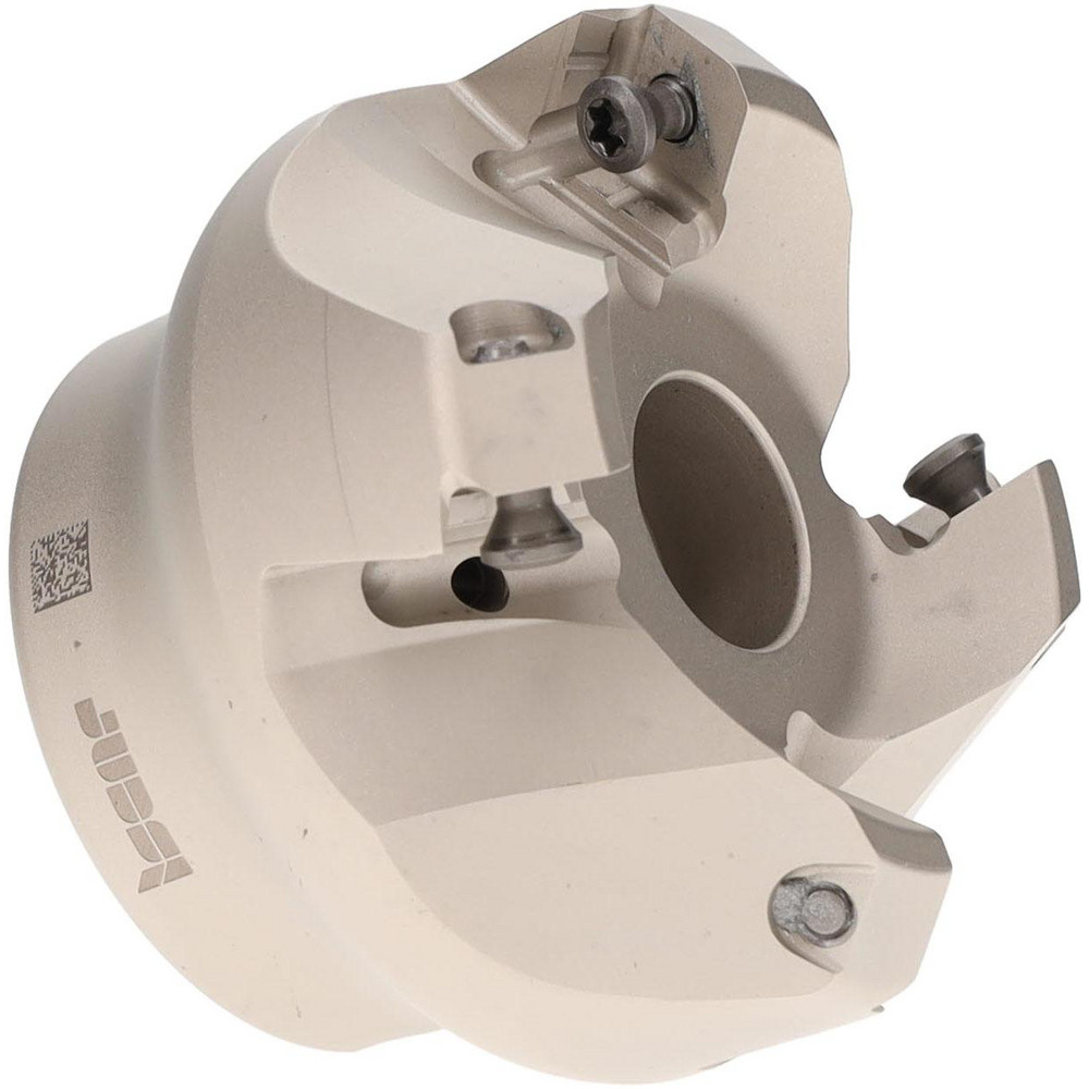 Iscar 2.37, 2.42, 2.51" Cut Dia, 3/4" Arbor Hole, 2.5mm Max Depth of Cut, 42° Indexable Chamfer & Angle Face Mill - 3181230