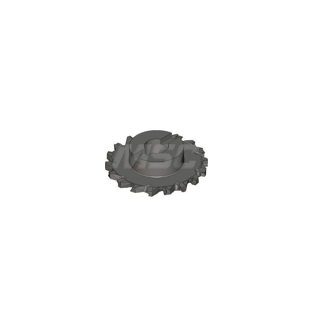 Iscar Indexable Slotting Cutter: 20.00 mm Cutting Width, 250.00 mm Cutter Dia, Shell Mount C Connection, 60.00 mm Depth of Cut, 60.00 mm Depth of Cut, 60.00 mm Shank Dia, Right Hand - 3100781