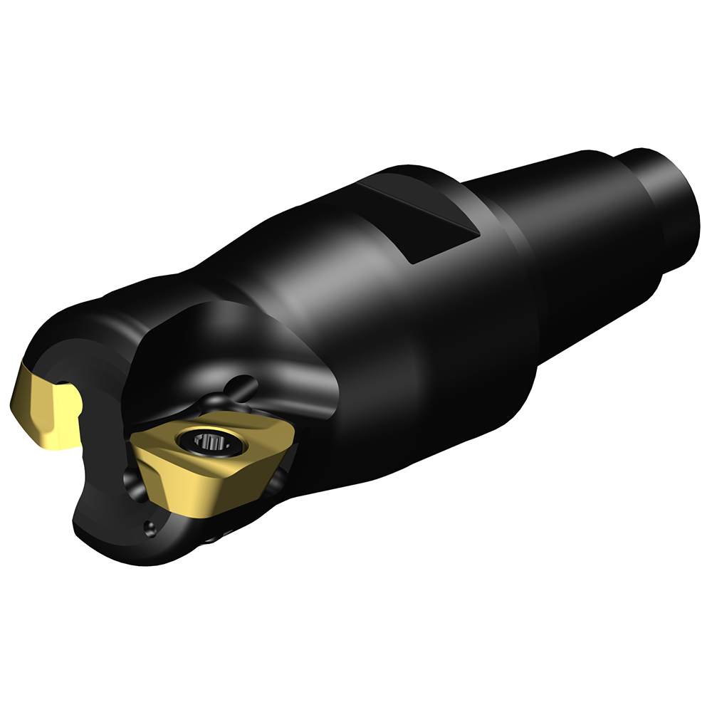 Iscar Indexable High-Feed Face Mill: 25.7 to 40 mm Cut Dia, 16 mm Arbor Hole - 3323458