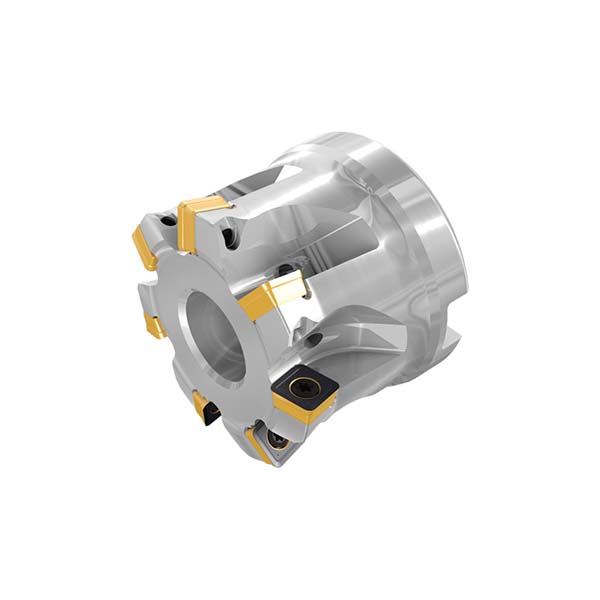 Iscar Indexable High-Feed Face Mill: 25.7 to 40 mm Cut Dia, 16 mm Arbor Hole - 3323458