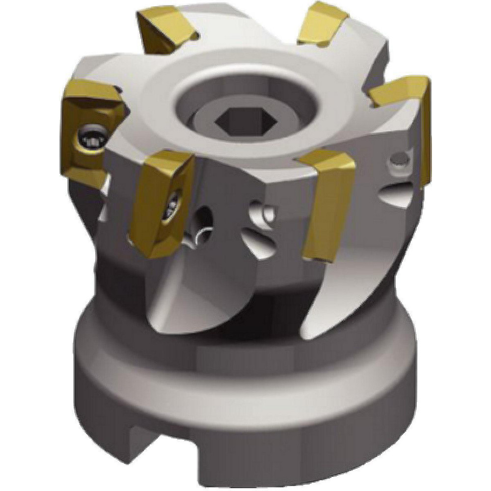 Accupro Indexable Square-Shoulder Face Mill:  11PC 40280109&ACP35M,  1.5000" Arbor Hole Dia,  0.4724" Max Cutting Depth - 40280109/54029822