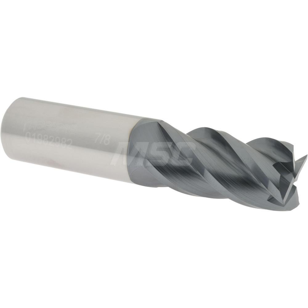 Kennametal Indexable Square-Shoulder End Mill: M1D088E1402W100L175, 7/8" Cut Dia, 0.58" Max Depth of Cut, 1" Dia Weldon Flat Shank - 2624245