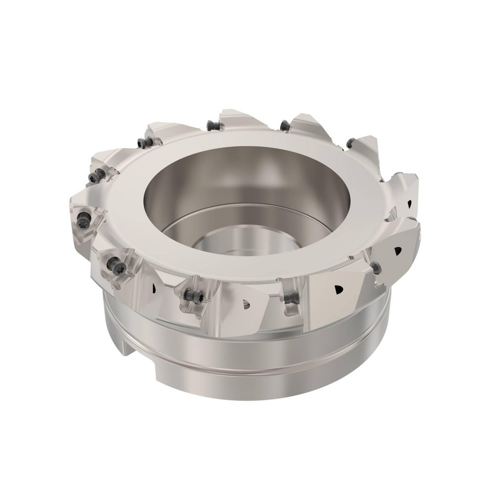 Seco 6" Cut Dia, 2" Arbor Hole Dia, 0.295" Max Depth, Indexable Square-Shoulder Face Mill - 02642891