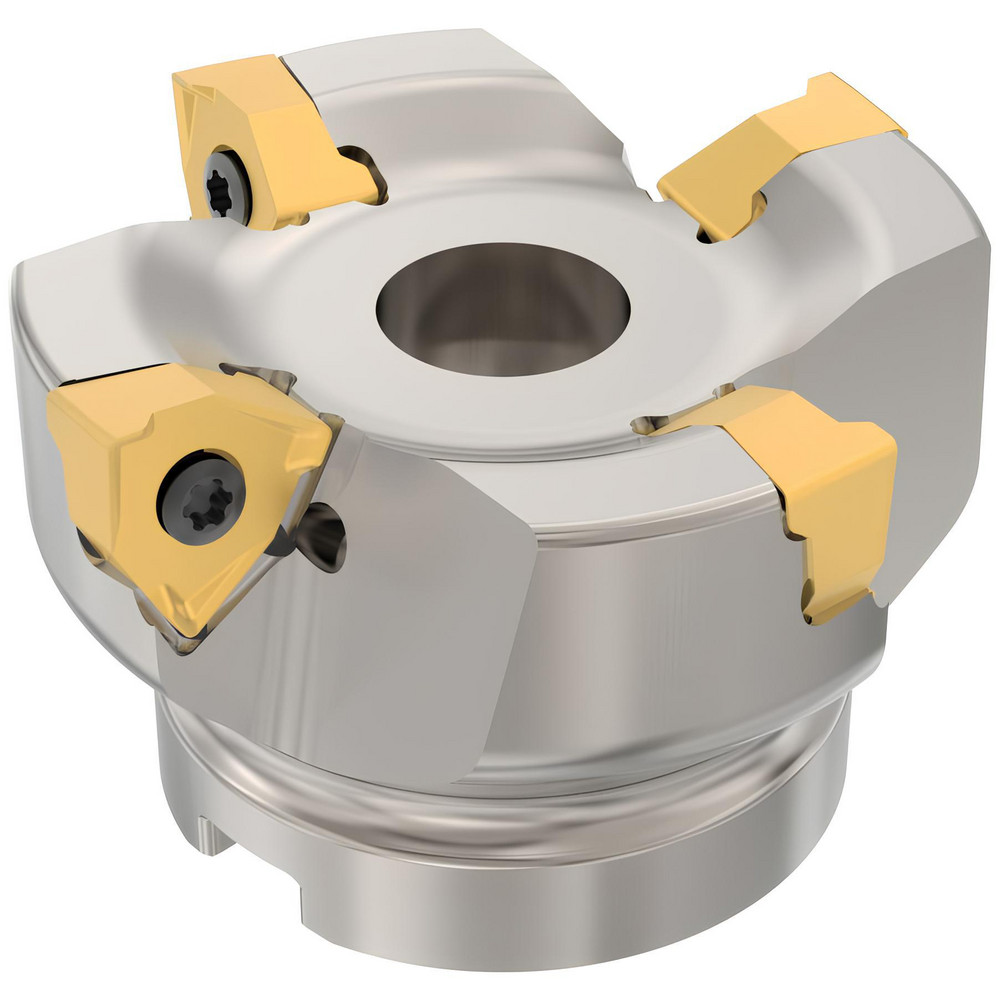 Seco 6" Cut Dia, 2" Arbor Hole Dia, 0.295" Max Depth, Indexable Square-Shoulder Face Mill - 02642891