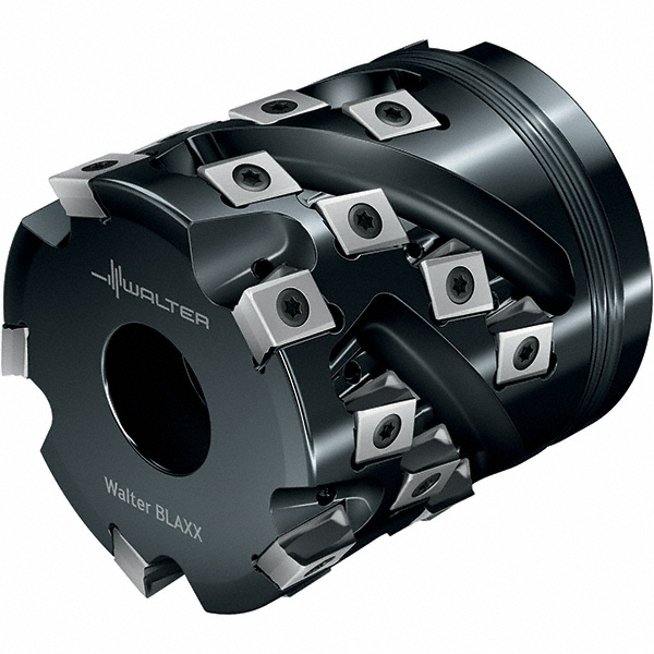 Tungaloy 80mm Cut Dia, 32mm Arbor Hole Dia, 76mm Max Depth, Indexable Square-Shoulder Face Mill - 6735571